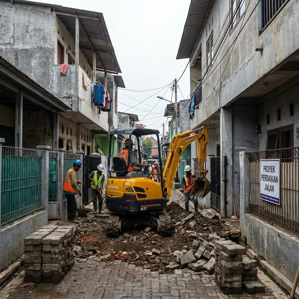 Sewa Beko Cimahi - Rental Excavator Murah